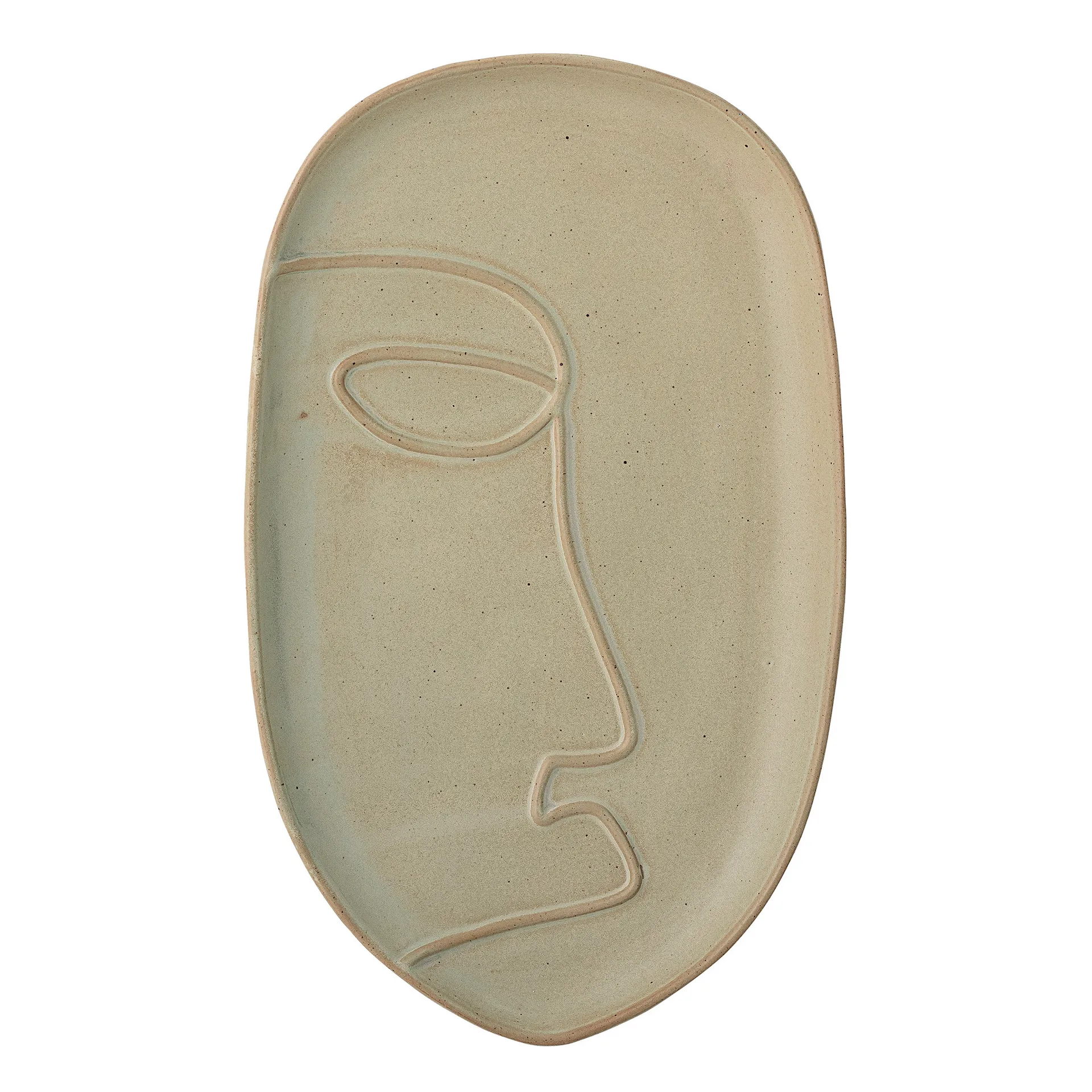 Ngan dienblad 18,5x30 cm, Groen Bloomingville