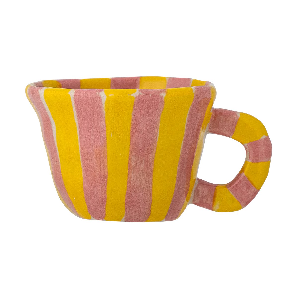 Bloomingville Nini kop 100 ml Roze-geel | Scandinavisch Interieur | Koffiekoppen | Geel