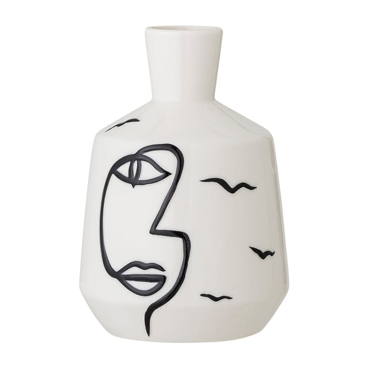 Norma vaas 15,5 cm - Wit - Bloomingville