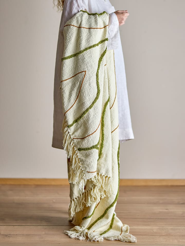 Osasio plaid 130x150 cm, Groen Bloomingville