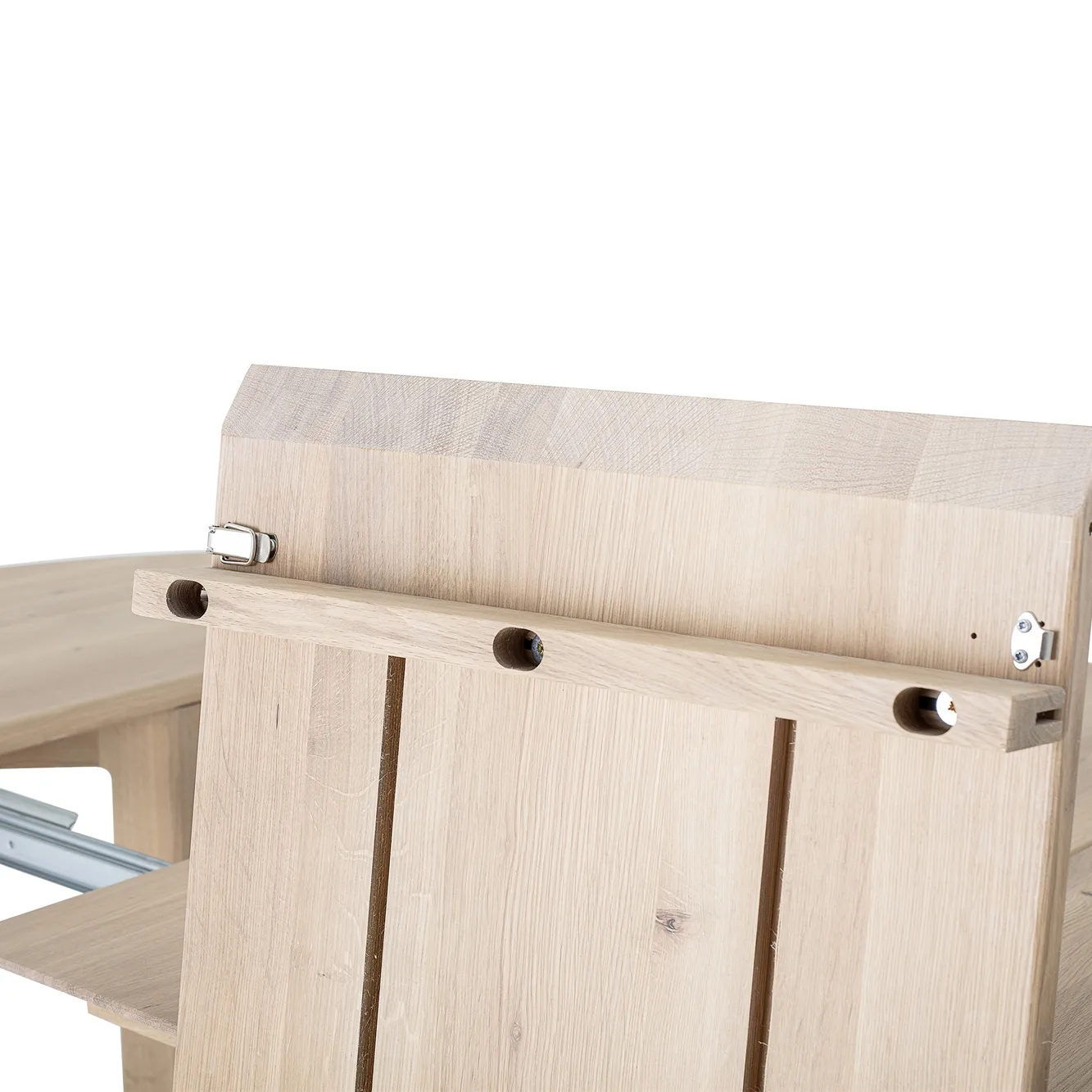 Owen eettafel Ø 118 cm, Eikenhout Bloomingville