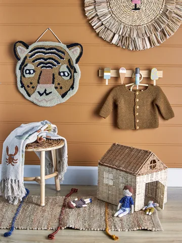 Pacey wanddecoratie Ø40 cm - Tijger - Bloomingville