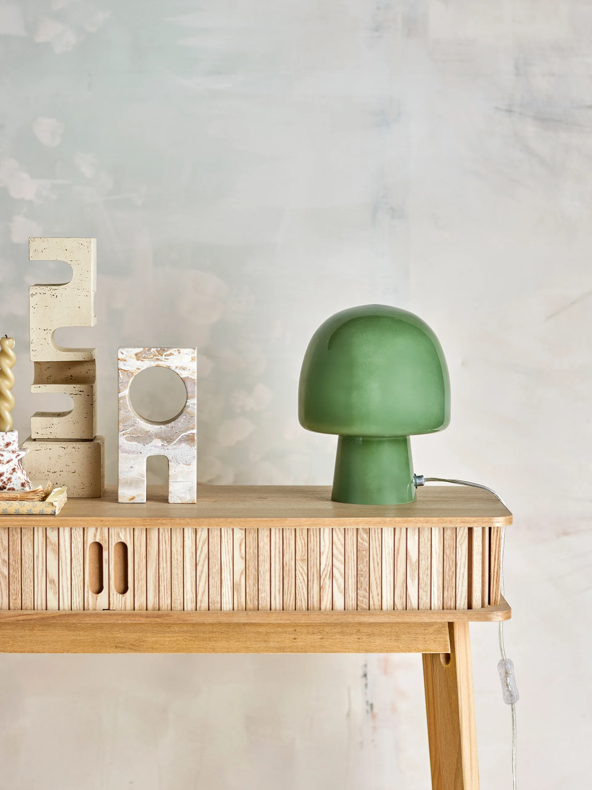 Paddy tafellamp Ø20x26,5 cm, Groen Bloomingville