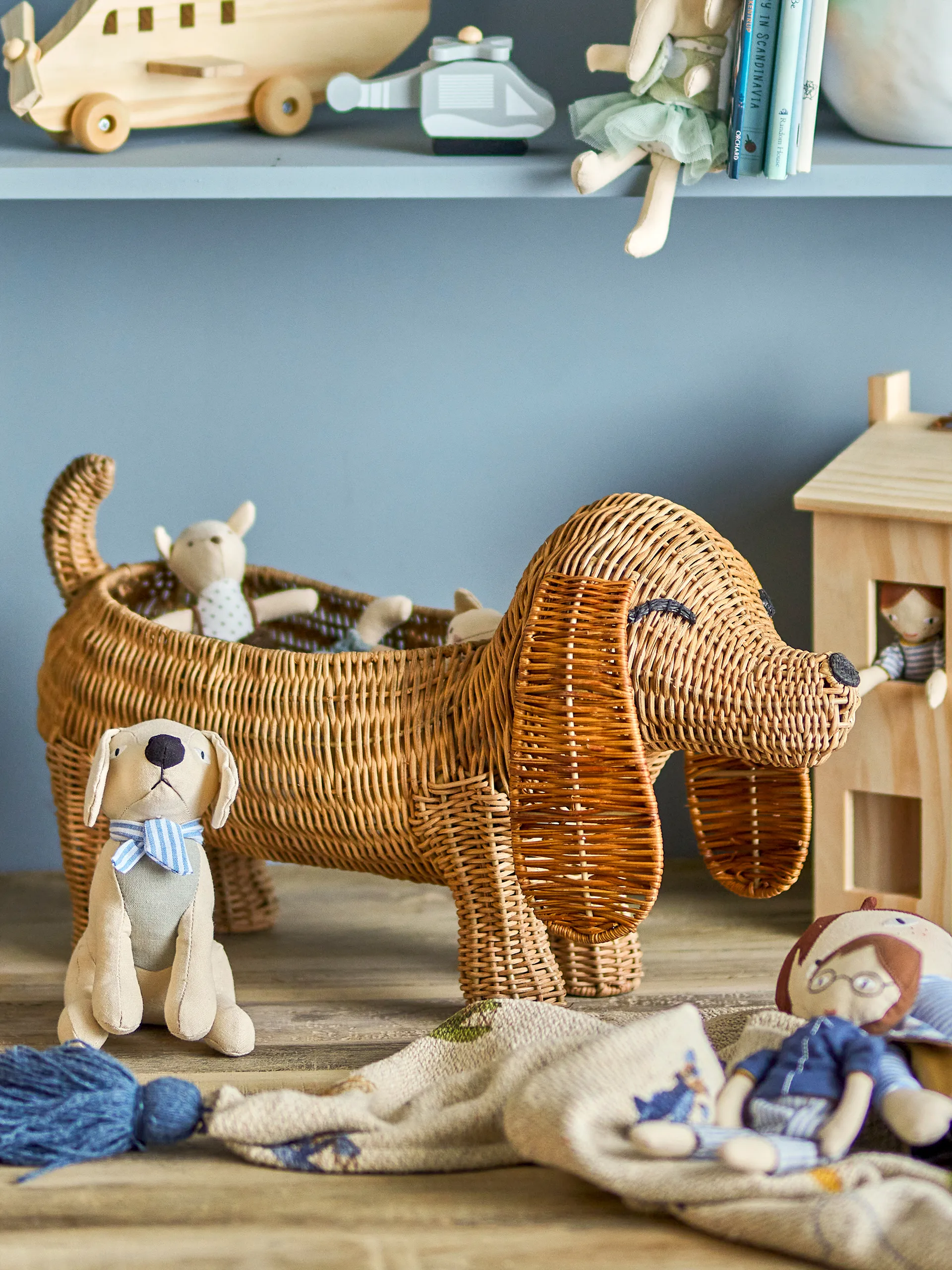 Palle opbergmand, Bruin Bloomingville