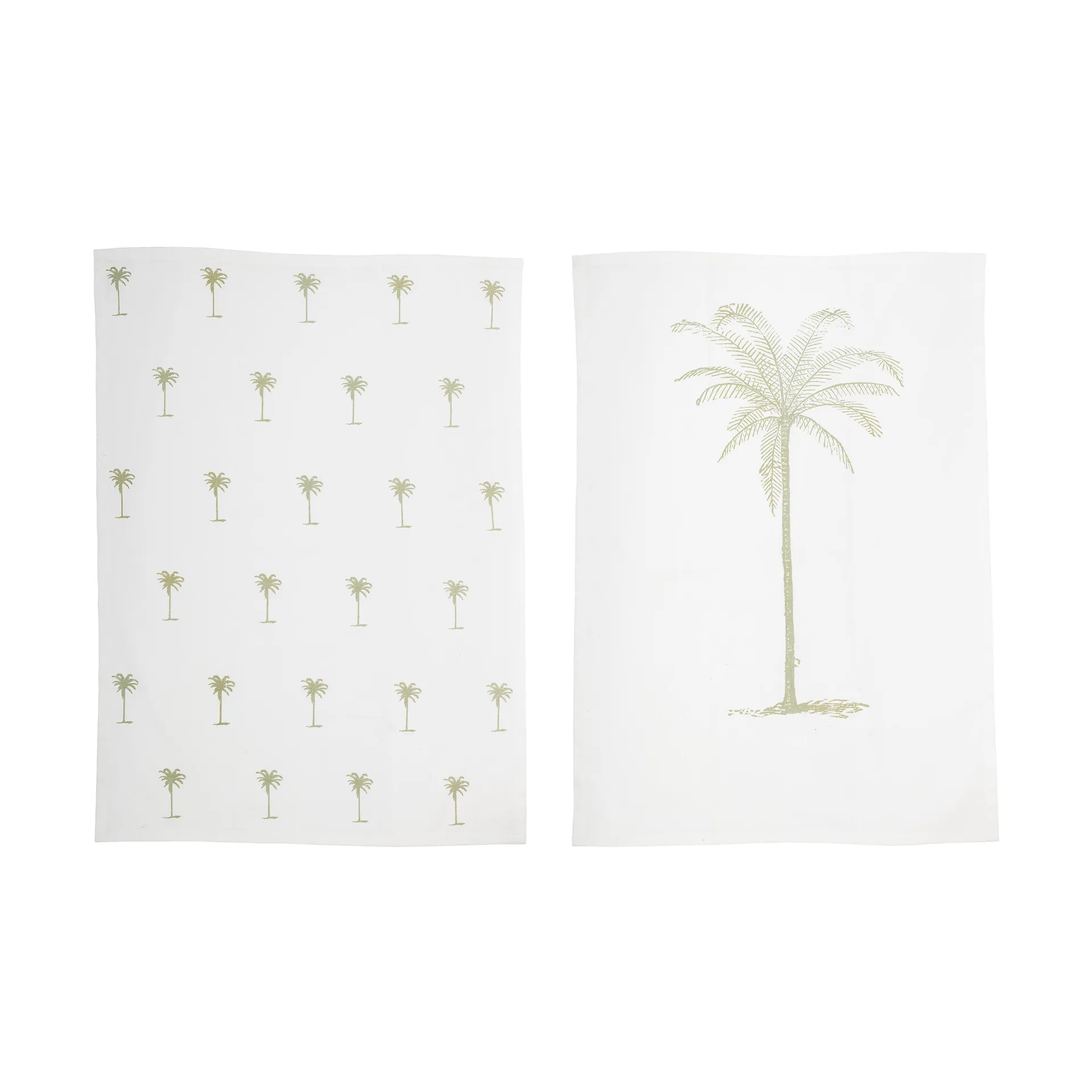 Palm theedoek 2-delig 50 x 70 cm.,  Bloomingville