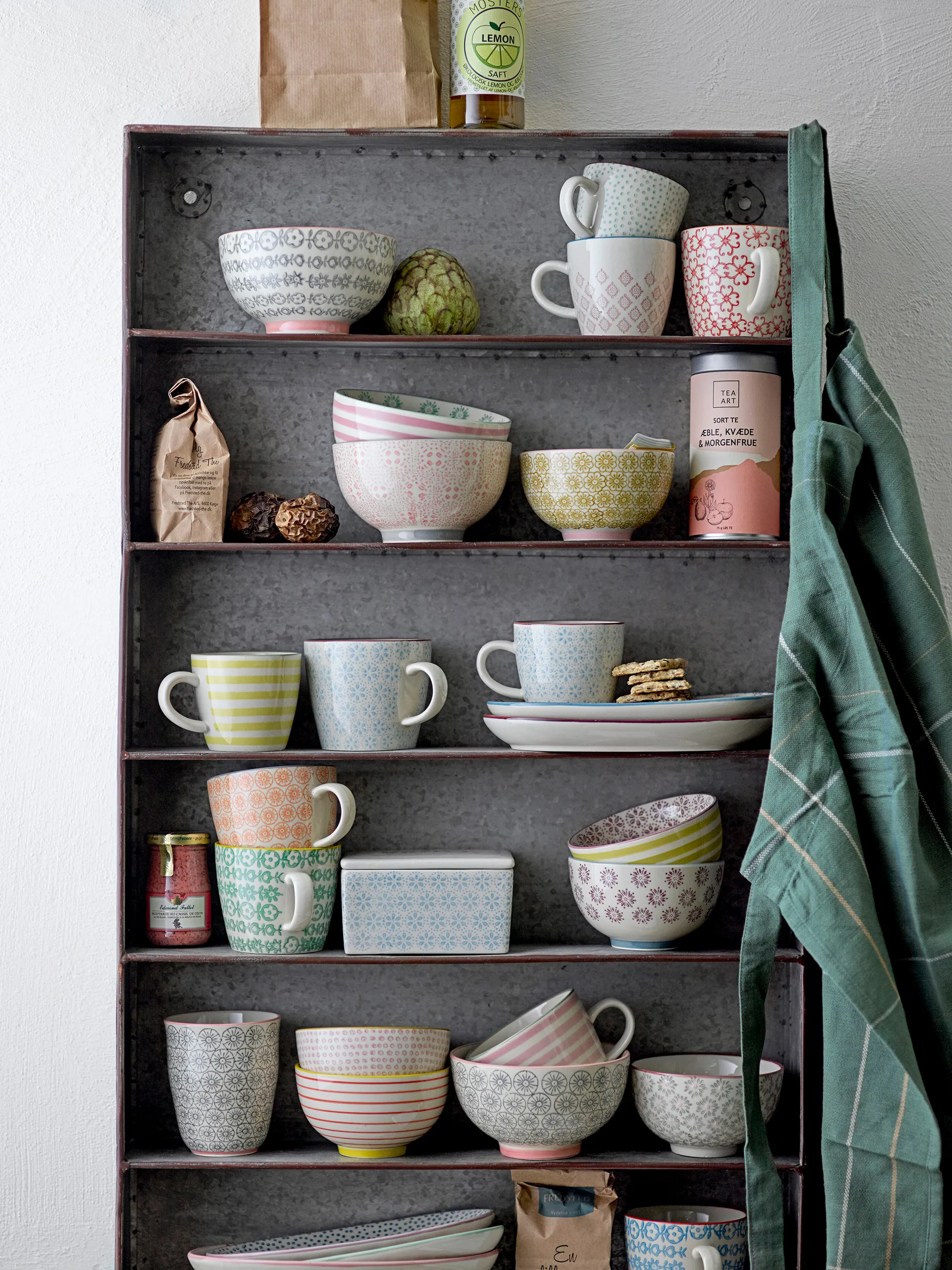 Patricia kop 30 cl 3-delig Blauw,  Bloomingville