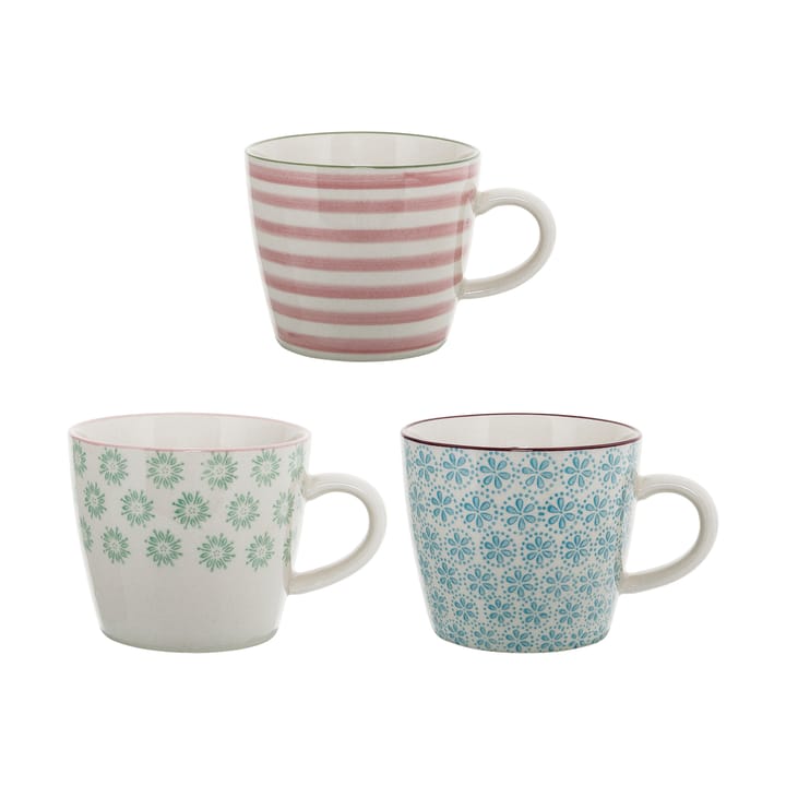 Patricia kop 30 cl 3-delig Blauw - undefined - Bloomingville