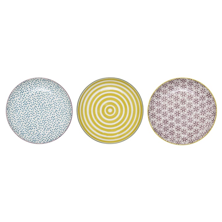 Patrizia ontbijtbord 3-pack - Ø 16 cm. - Bloomingville