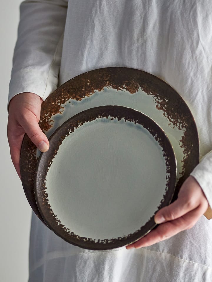 Paula bord Ø26,5 cm, Bruin Bloomingville