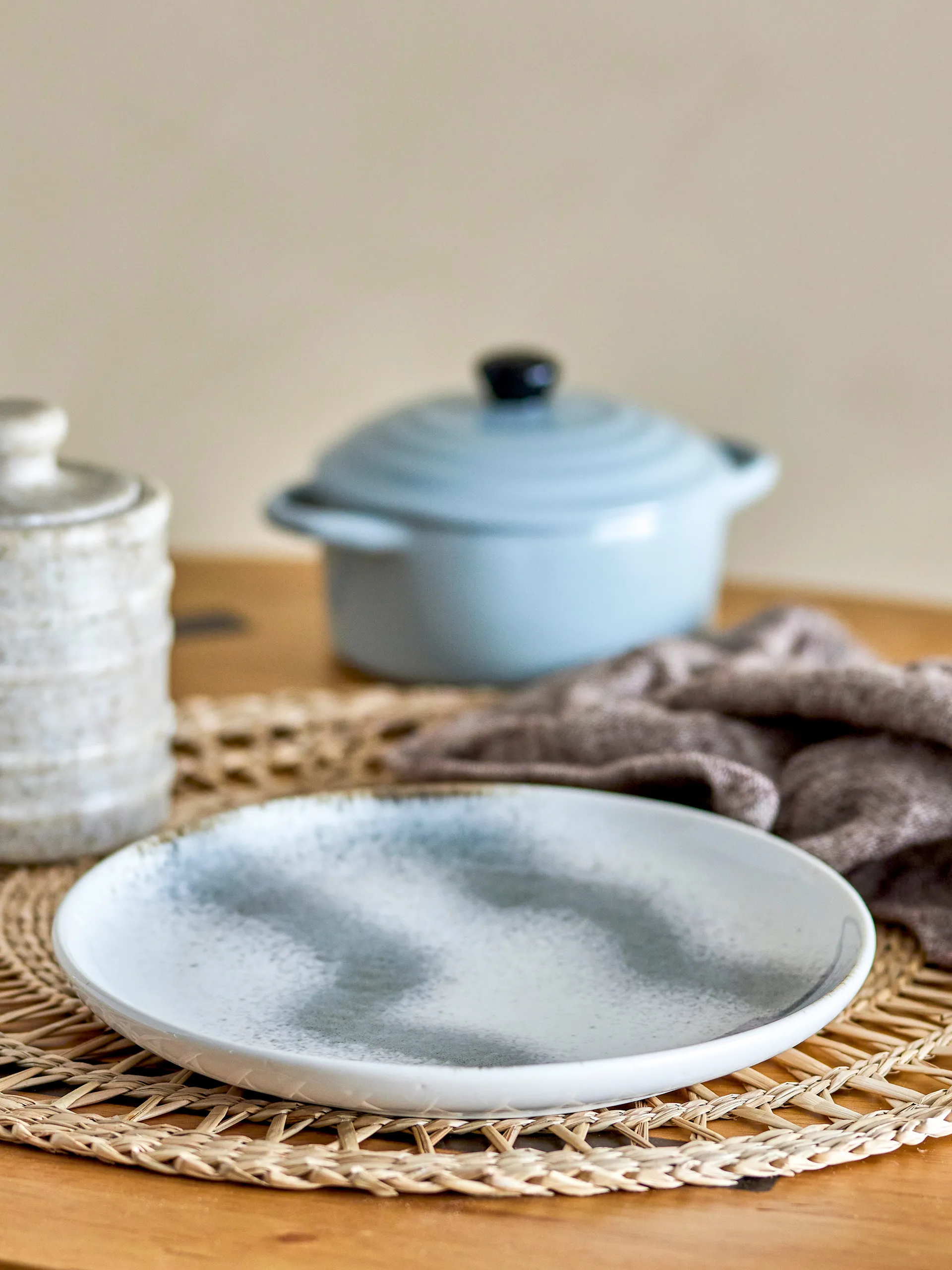 Paula bordje Ø20 cm, Grey Bloomingville