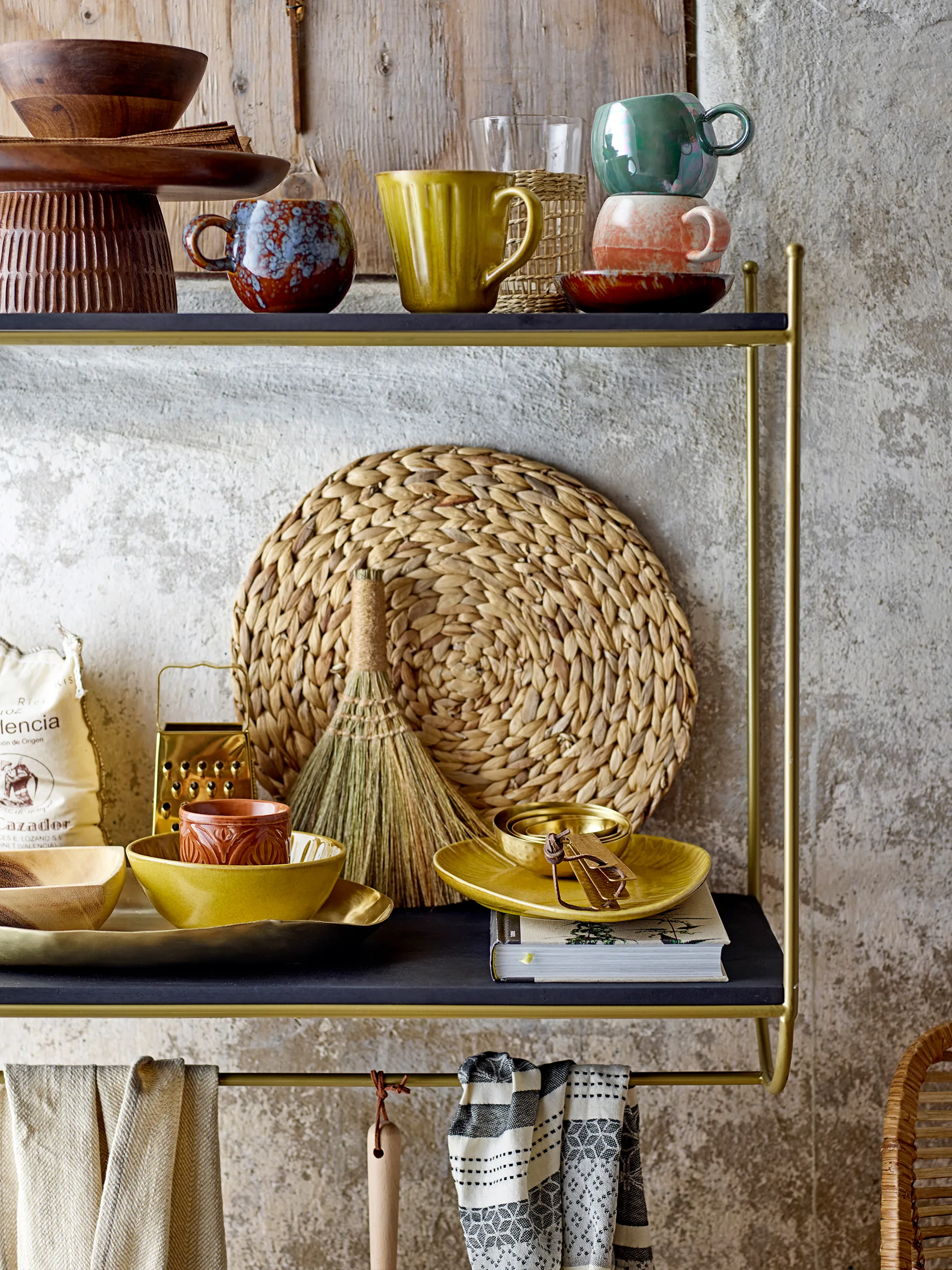 Paula kop 27,5 cl, Blauw-bruin Bloomingville