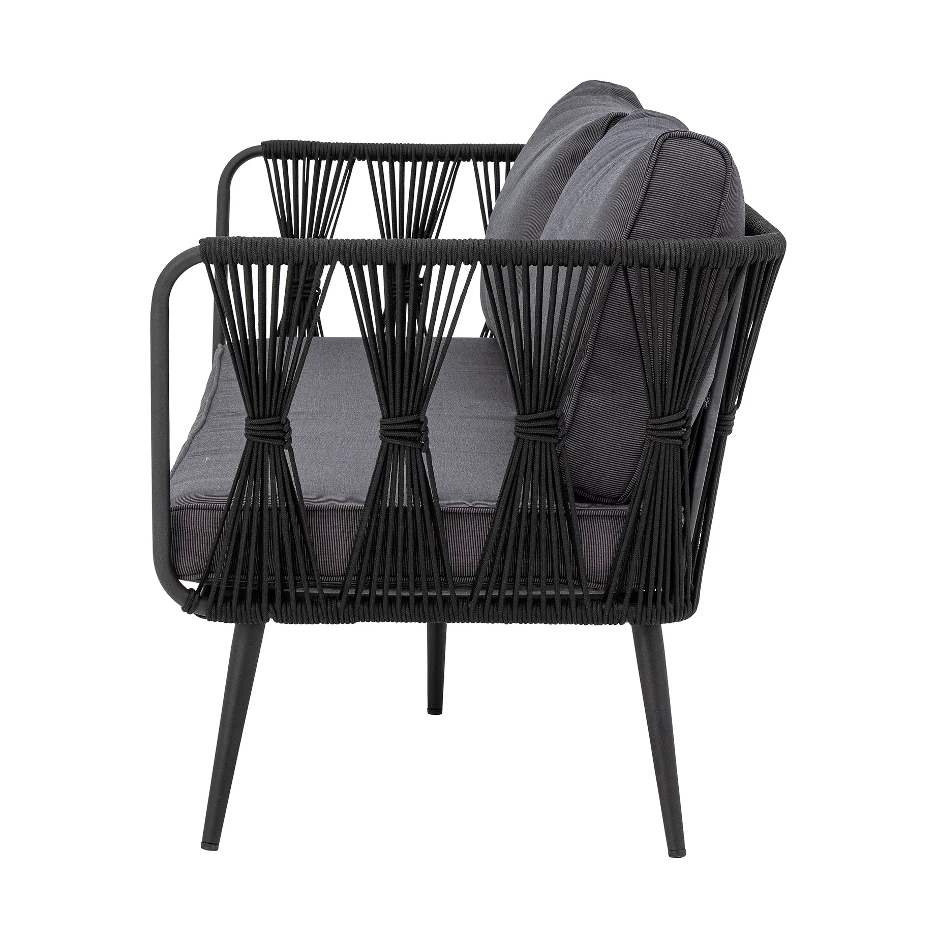 Pavone 2,5-zits bank, Black Bloomingville