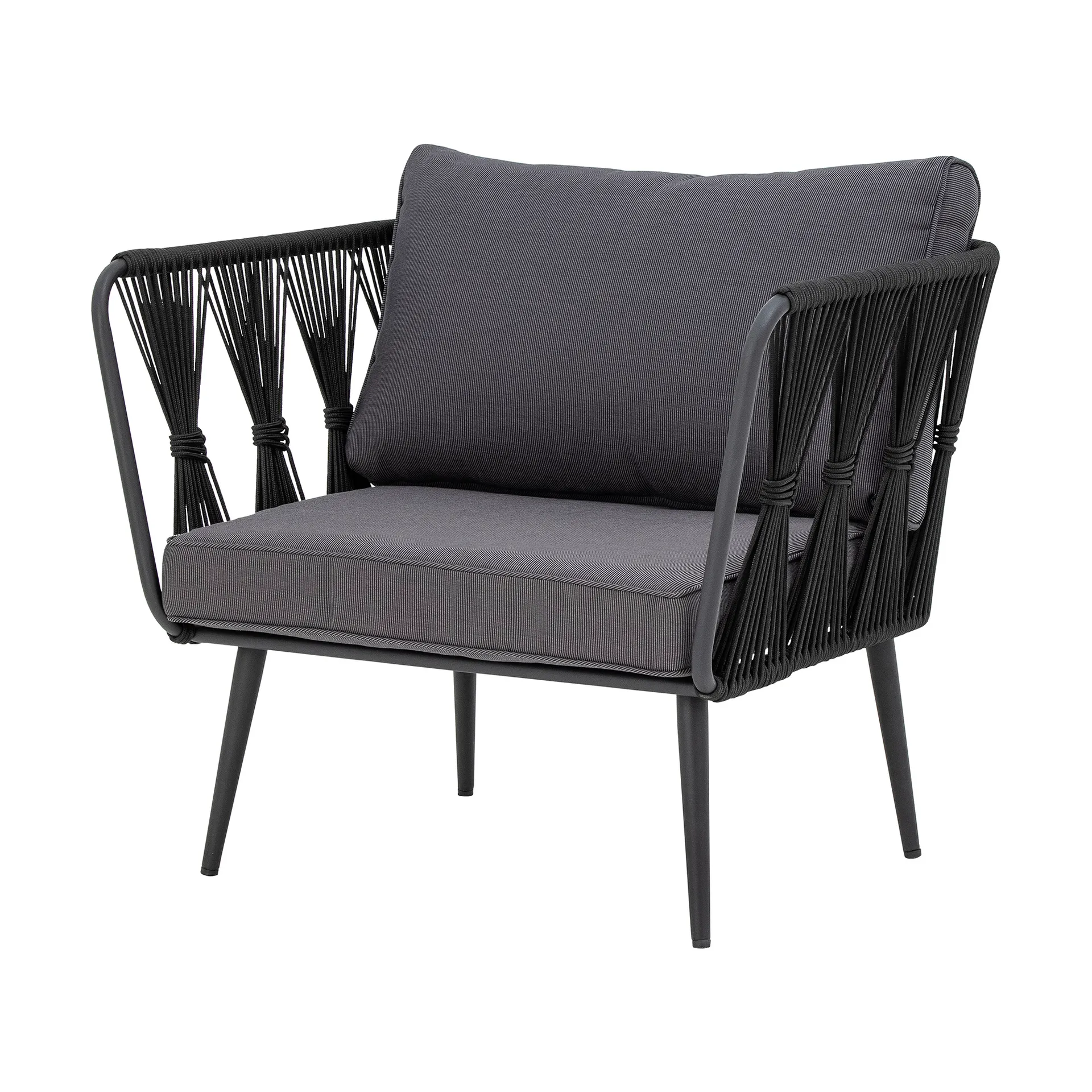 Pavone loungestoel, Black Bloomingville