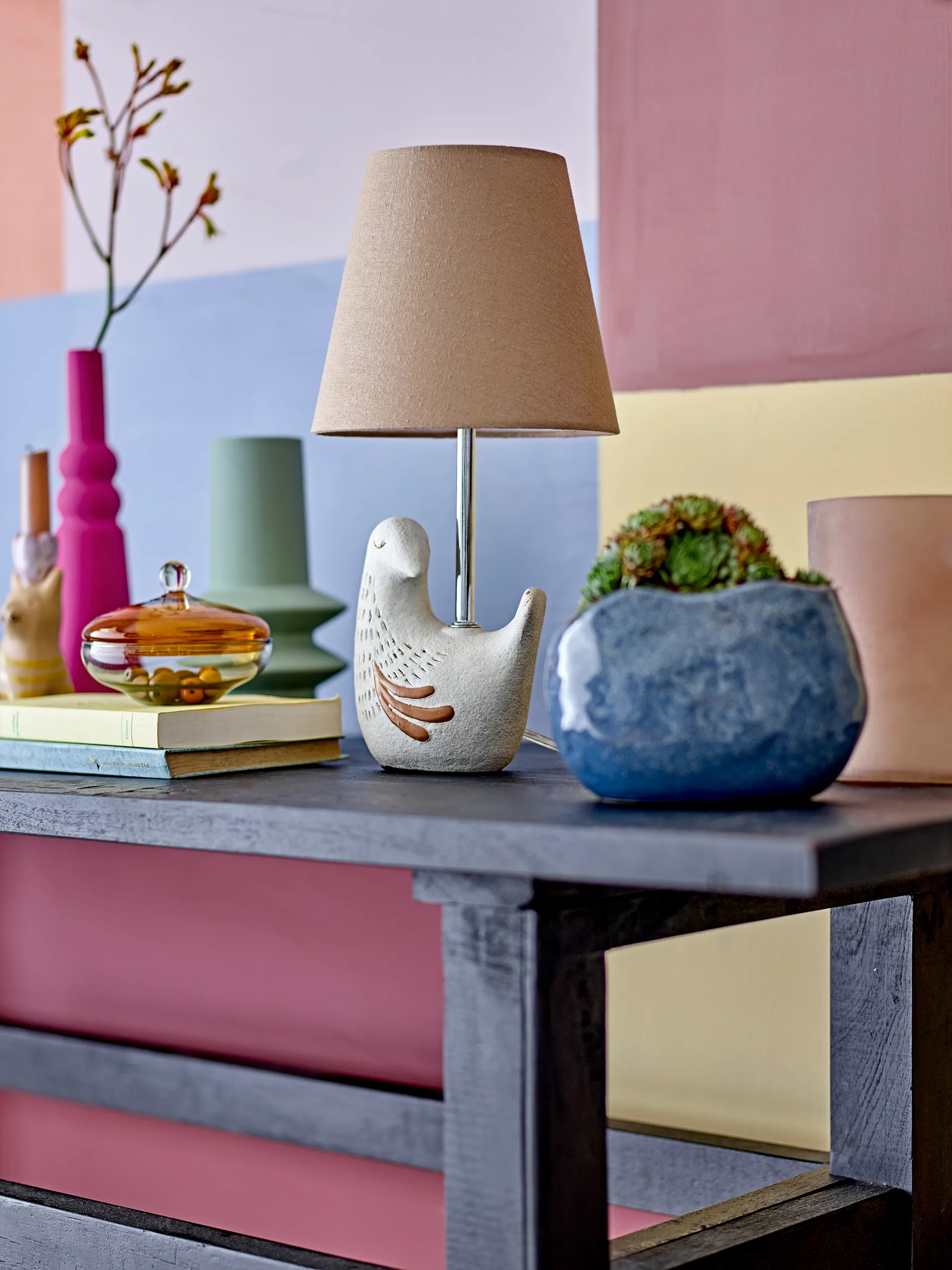 Pennie pot 16,5x11x13 cm, Blue Bloomingville