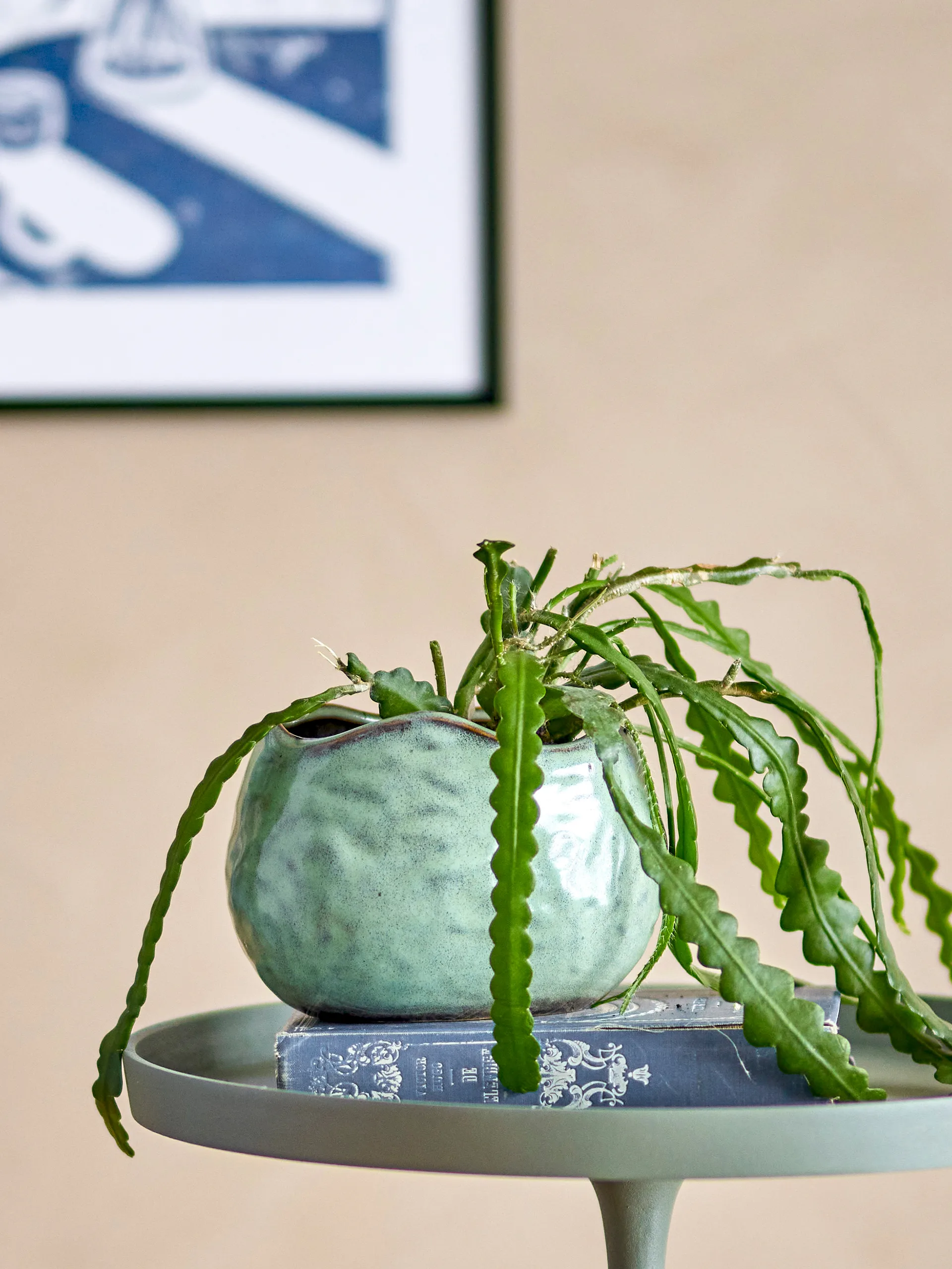 Pennie pot 16,5x11x13 cm, Green Bloomingville