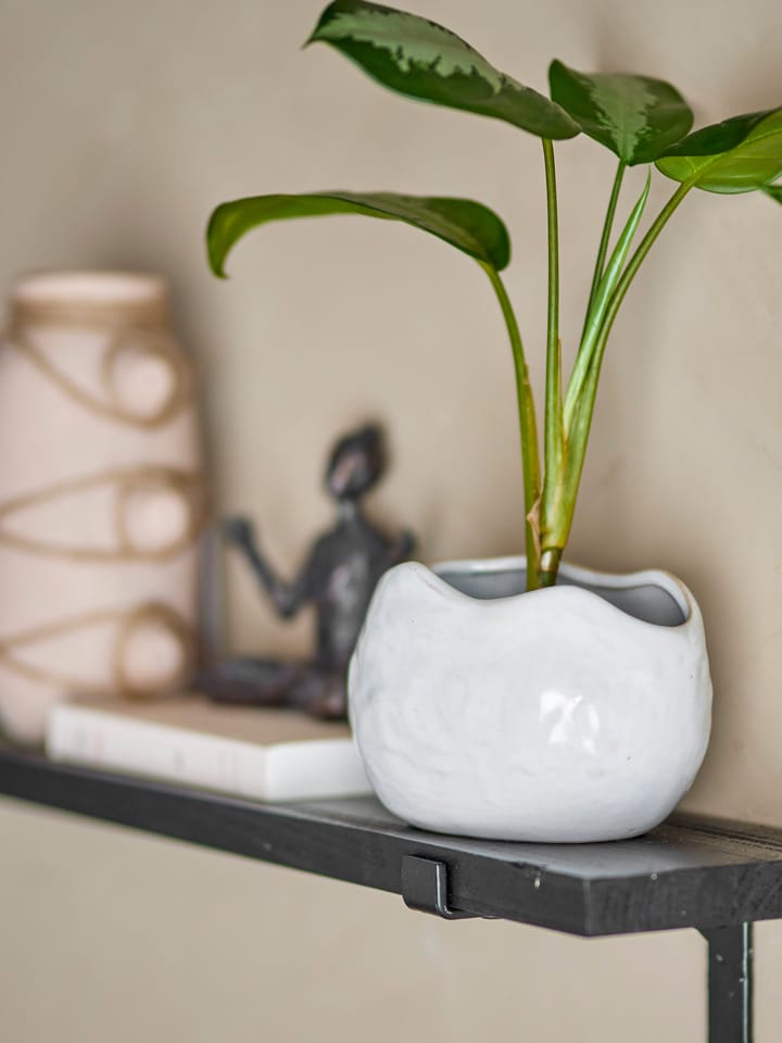 Pennie pot 16,5x11x13 cm, White Bloomingville