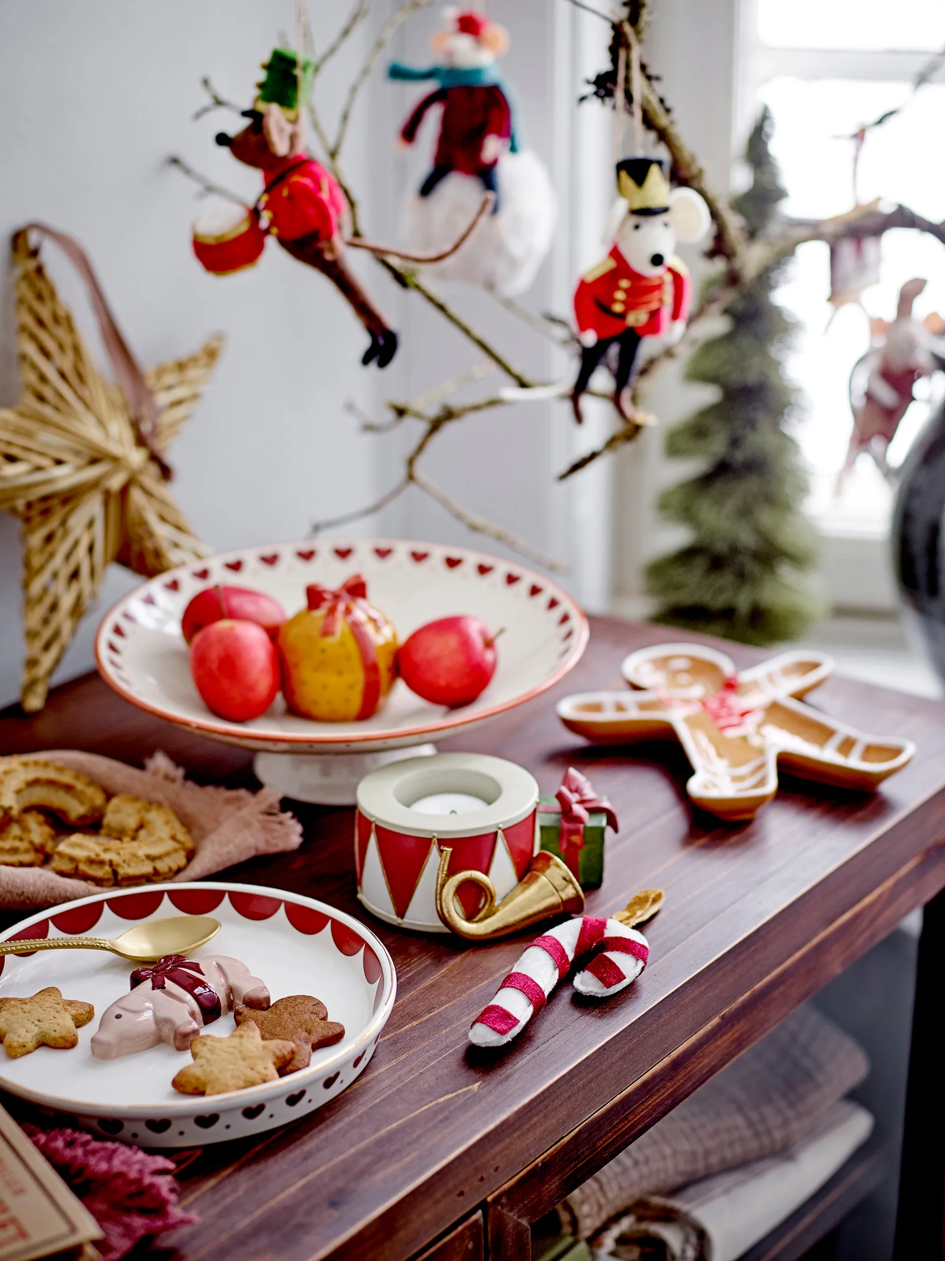 Peo kerstboomhanger wol, Wintermuis Bloomingville