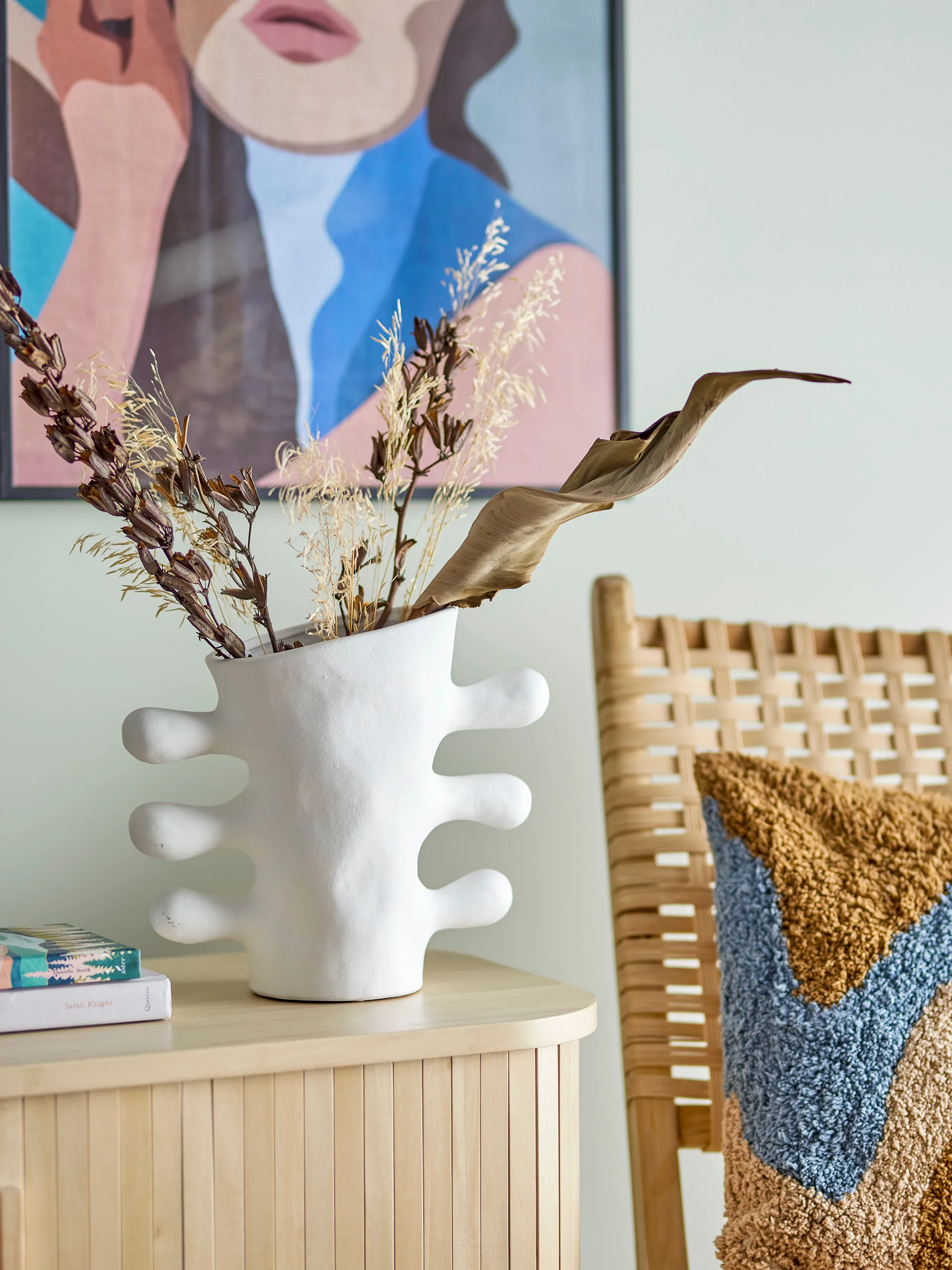 Pernilla was 26 cm, Wit Bloomingville