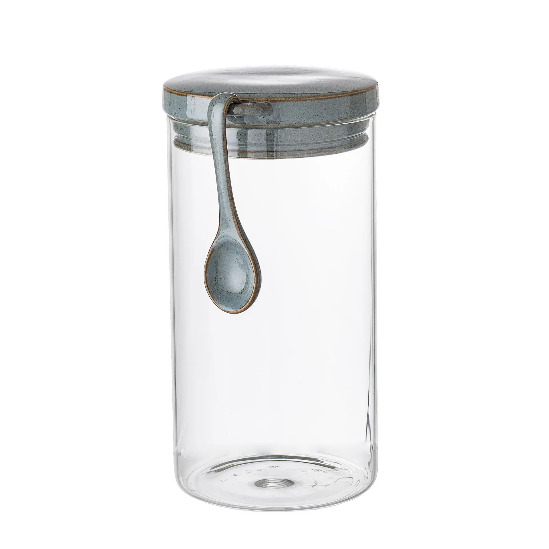 Pixie glazen pot met deksel en lepel, 22 cm. Bloomingville