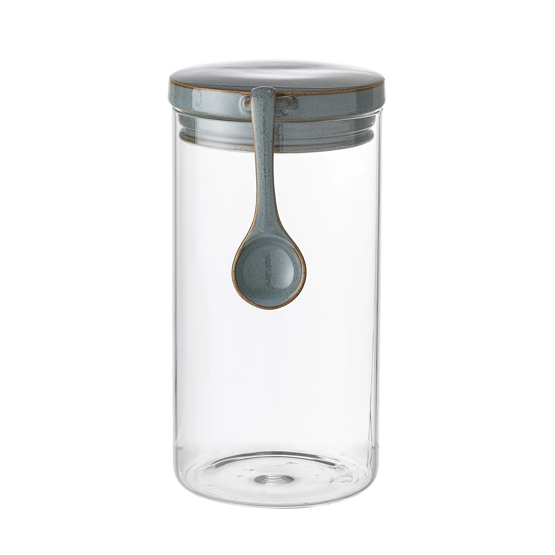 Pixie glazen pot met deksel en lepel, 22 cm. Bloomingville