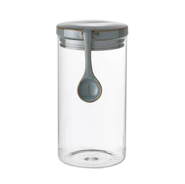 Pixie glazen pot met deksel en lepel - 22 cm. - Bloomingville