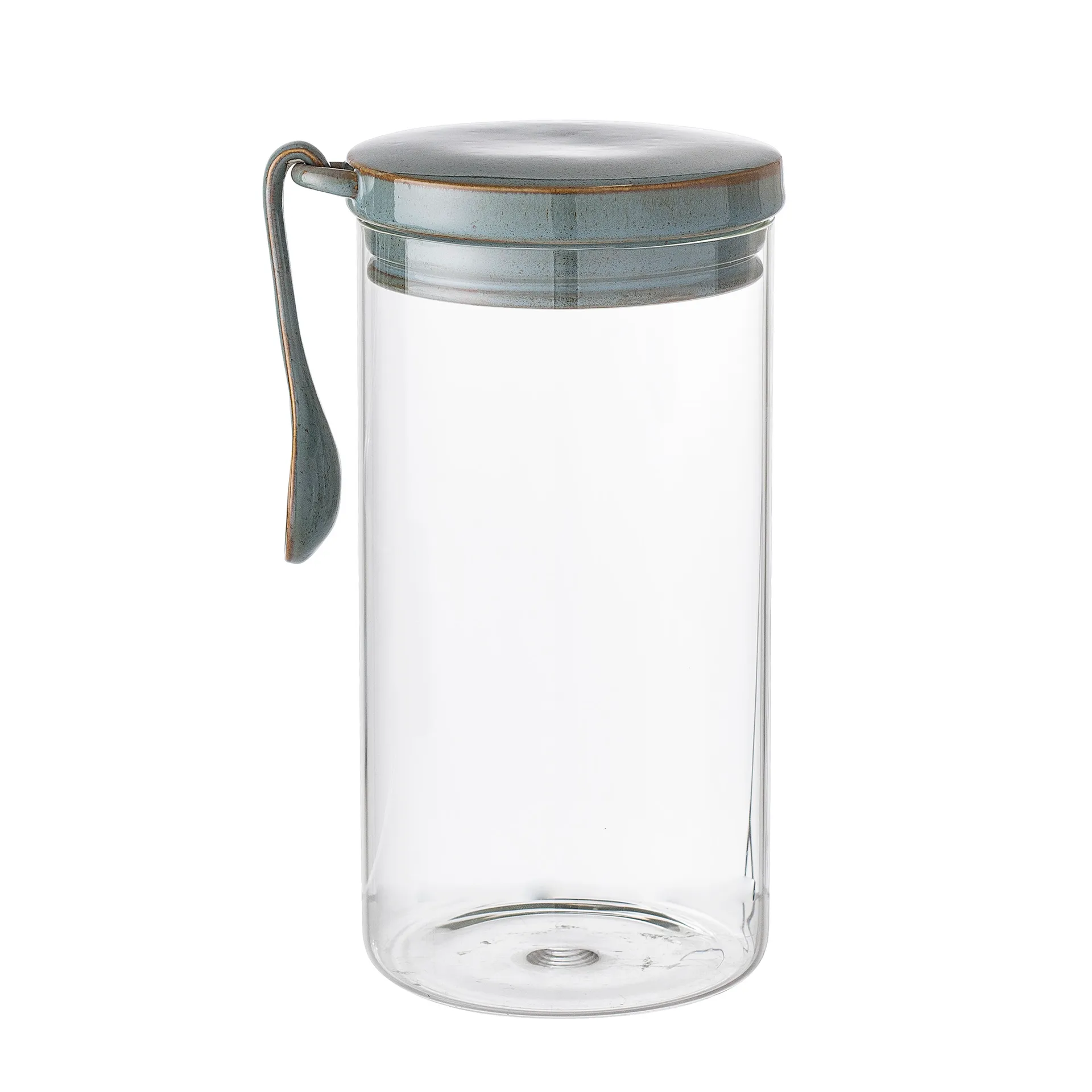 Pixie glazen pot met deksel en lepel, 22 cm. Bloomingville