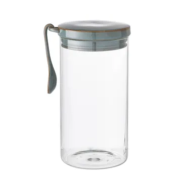 Pixie glazen pot met deksel en lepel - 22 cm. - Bloomingville