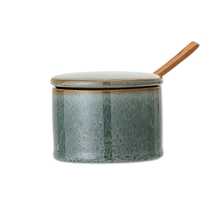 Pixie pot met deksel en lepel - groen - Bloomingville