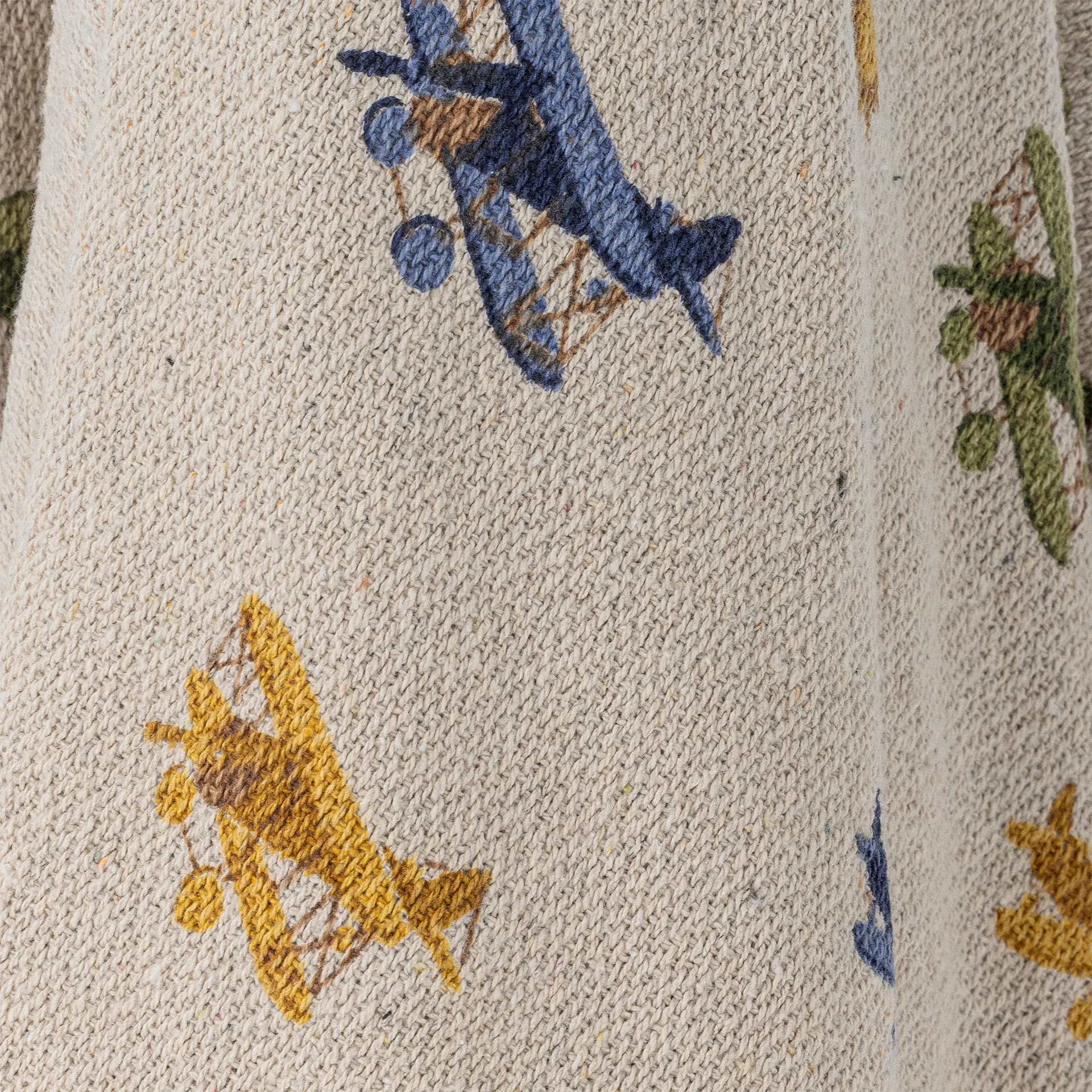 Plane plaid 130x160 cm, Nature Bloomingville