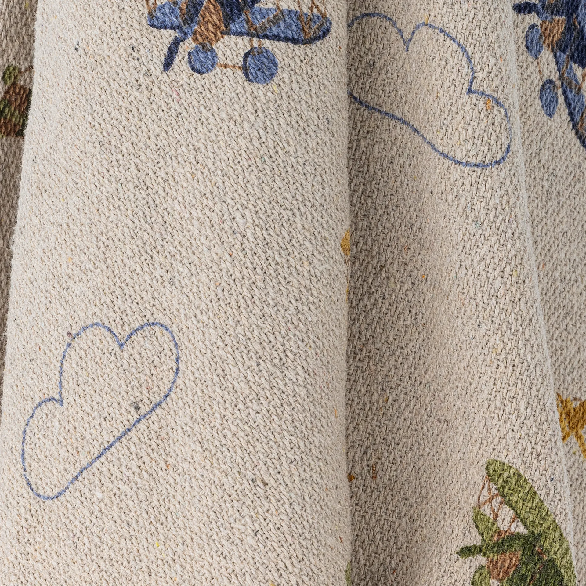 Plane plaid 130x160 cm, Nature Bloomingville