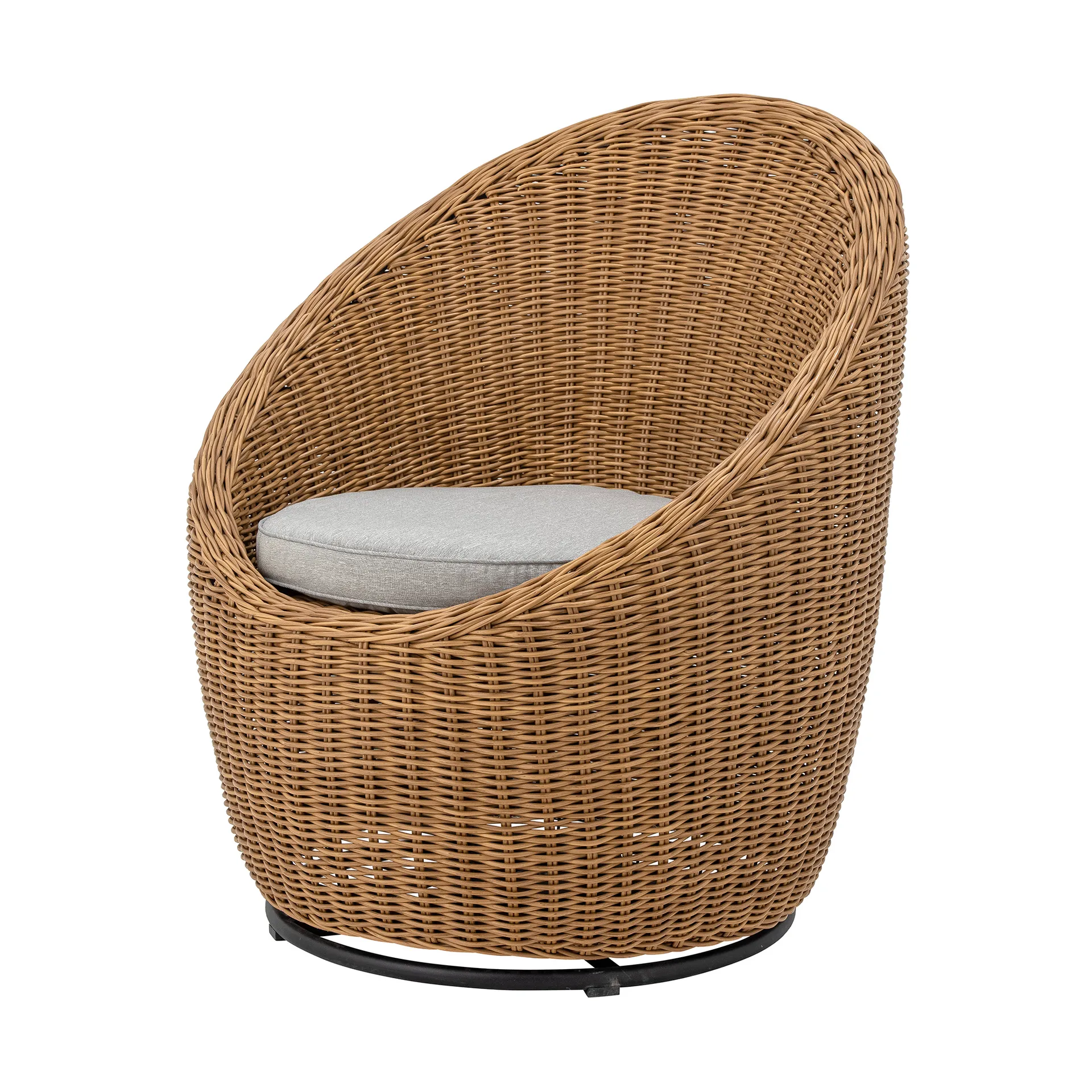 Roccas loungestoel, Polyrattan Bloomingville