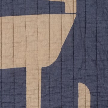 Roosi plaid 130x150 cm - Blauw - Bloomingville