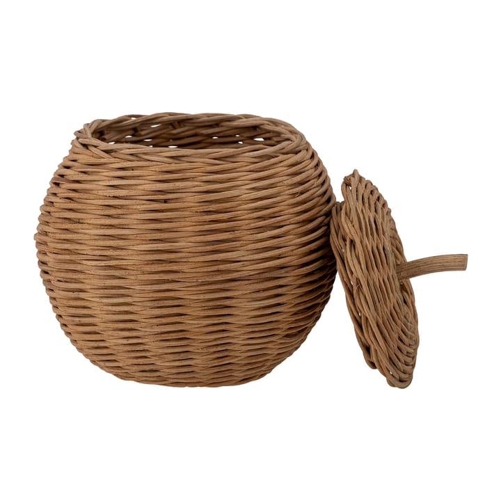 Rosette opbergmand met deksel Ø18 cm, Bruin Bloomingville