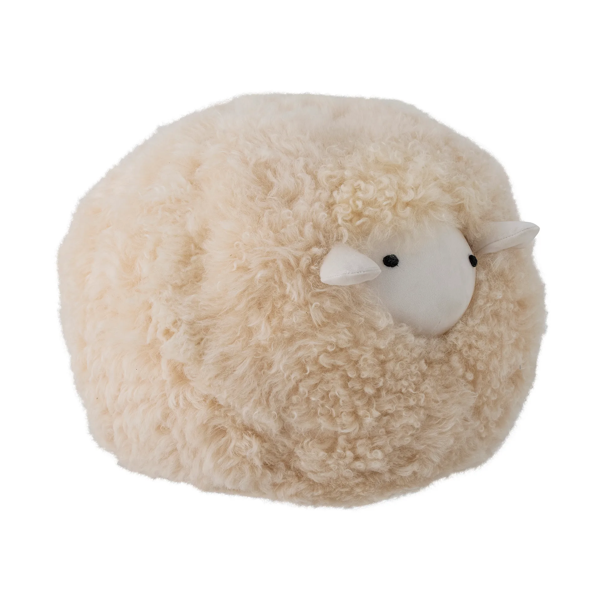 Rubert knuffel 33 cm, Nature lambskin Bloomingville