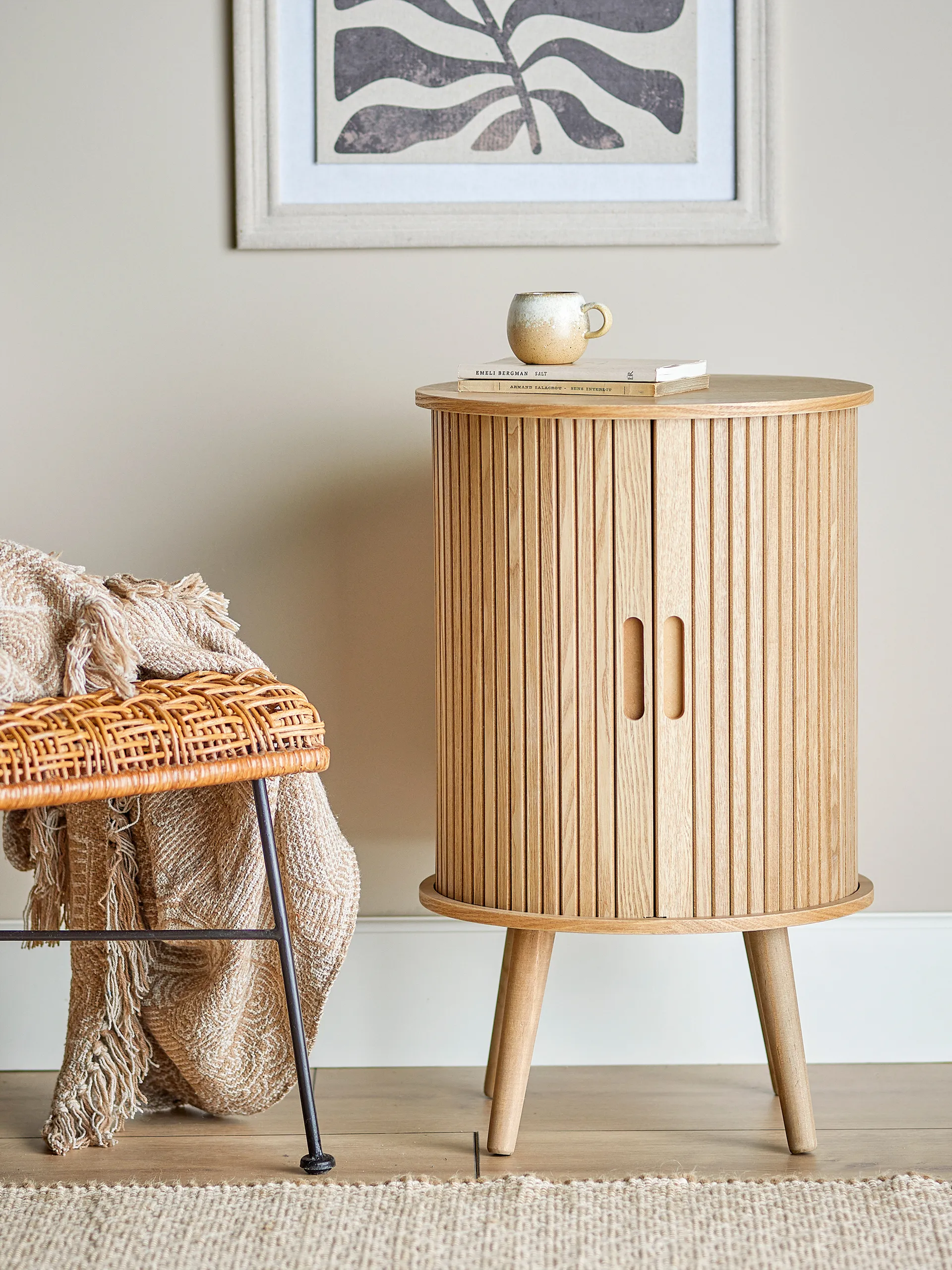 Salento kast Ø40x65 cm, Nature Bloomingville