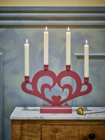 Salia adventskandelaar - Rood, 36 cm - Bloomingville
