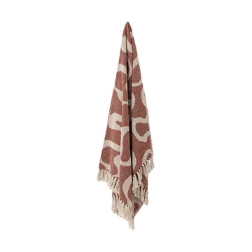 Salobre plaid katoen 160x130 cm - Bruin - Bloomingville