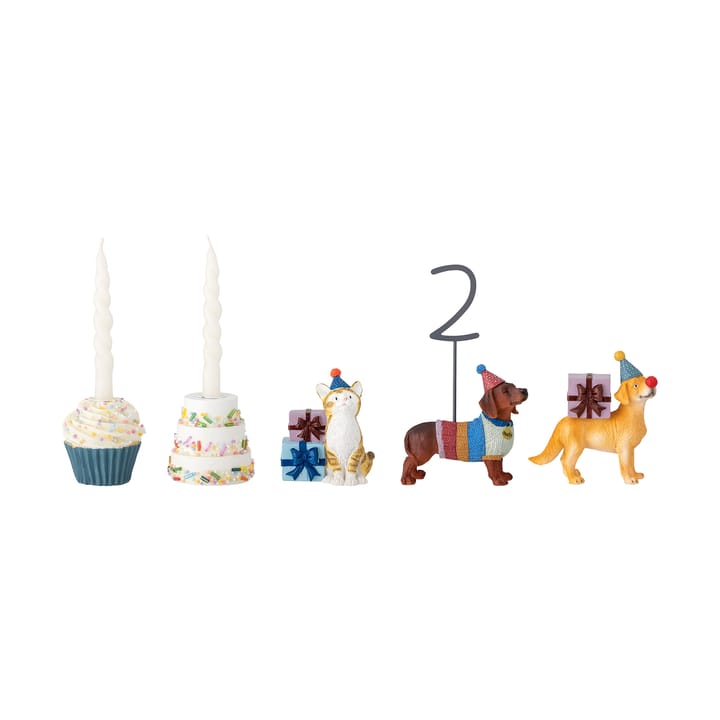 Salve verjaardagsdecoratie 15-delig, Multi Bloomingville
