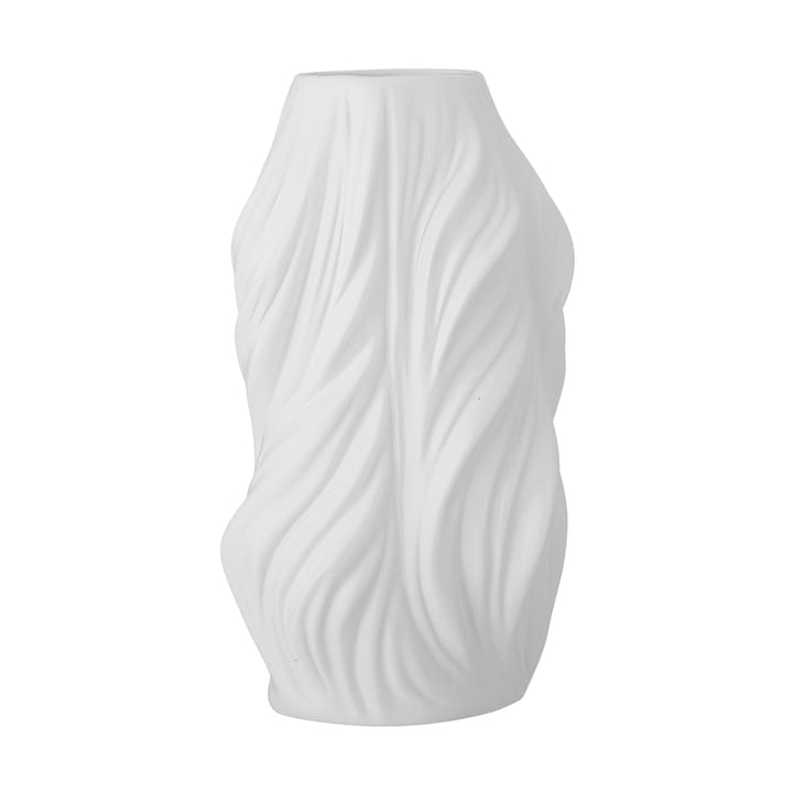 Sanak vaas Ø14x26 cm, White Bloomingville