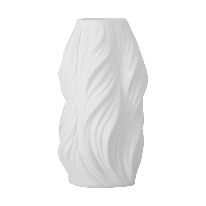 Sanak vaas Ø14x26 cm, White Bloomingville