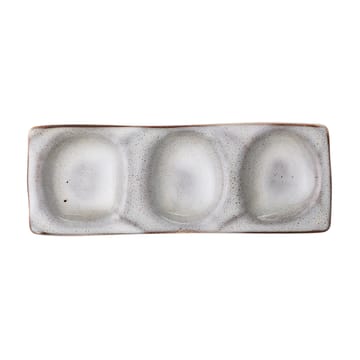 Sandrine serveerschotel 13x36 cm - Lichtgrijs - Bloomingville