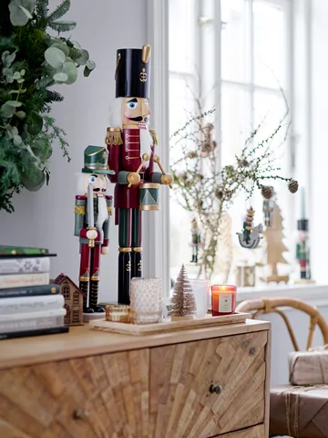 Sanga decoratieplateau met waxinelichtjeshouders 6-delig - Gold - Bloomingville