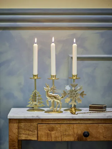 Sauda kandelaar - Goud, 3 delen, 20 cm - Bloomingville