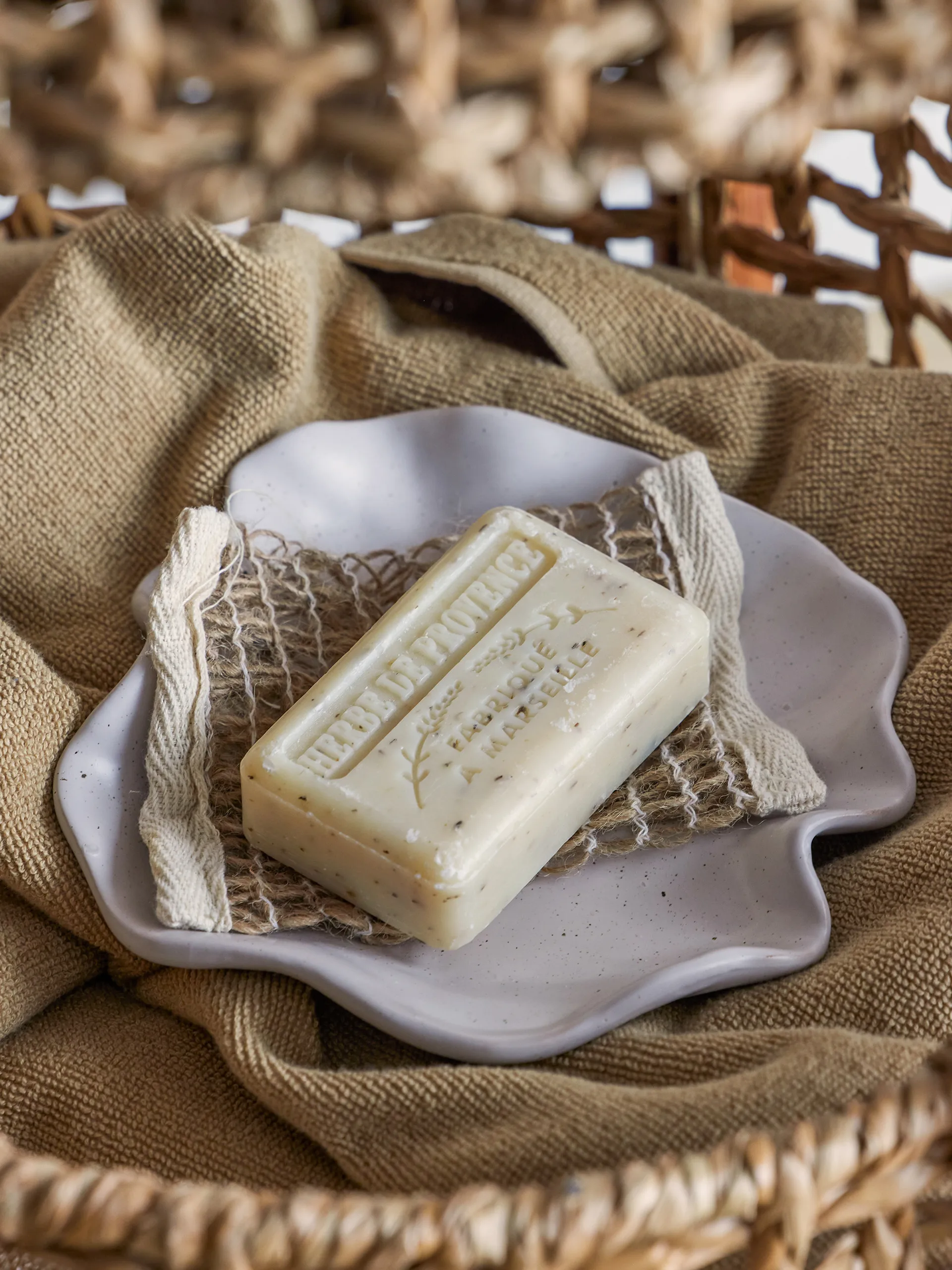 Shea decoratieschaal 15,5x16 cm, Wit Bloomingville