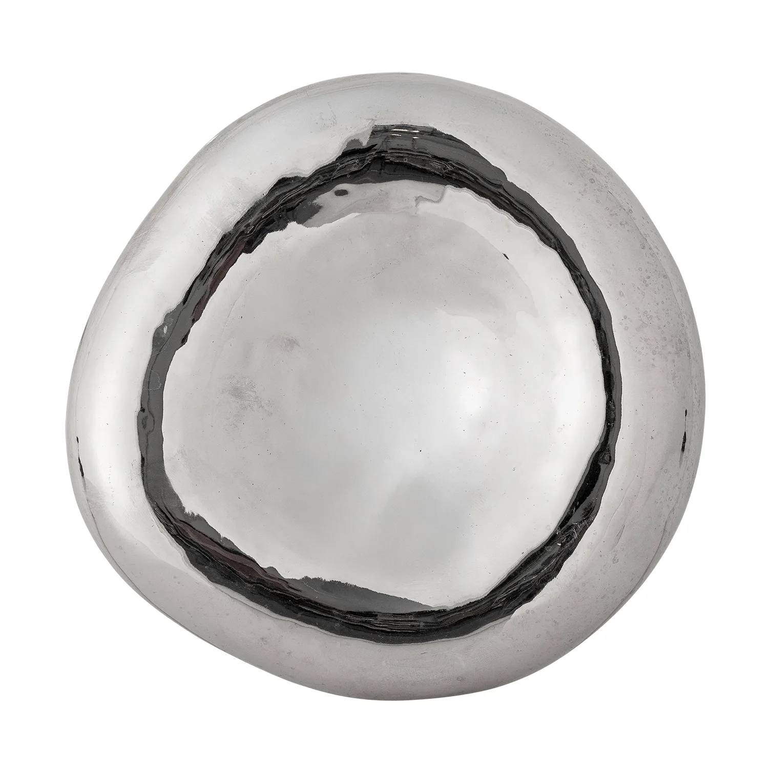 Shine decoratieschaal Ø18 cm, Zilverkleurig Bloomingville