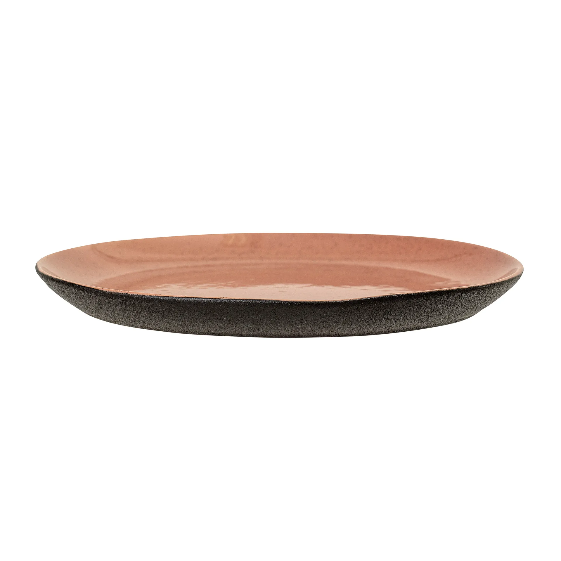 Sienna bord Ø20,5 cm, Oranje-zwart Bloomingville