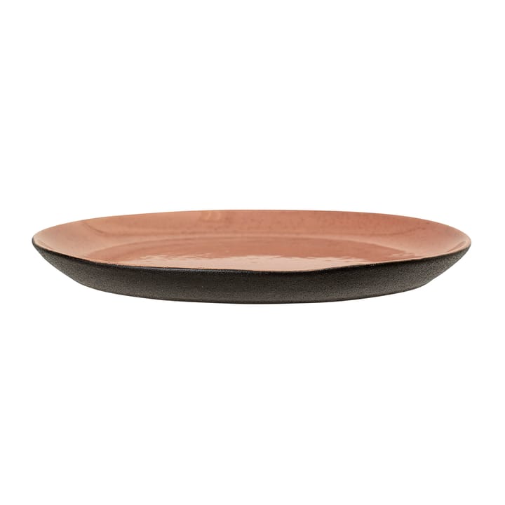 Sienna bord Ø20,5 cm - Oranje-zwart - Bloomingville