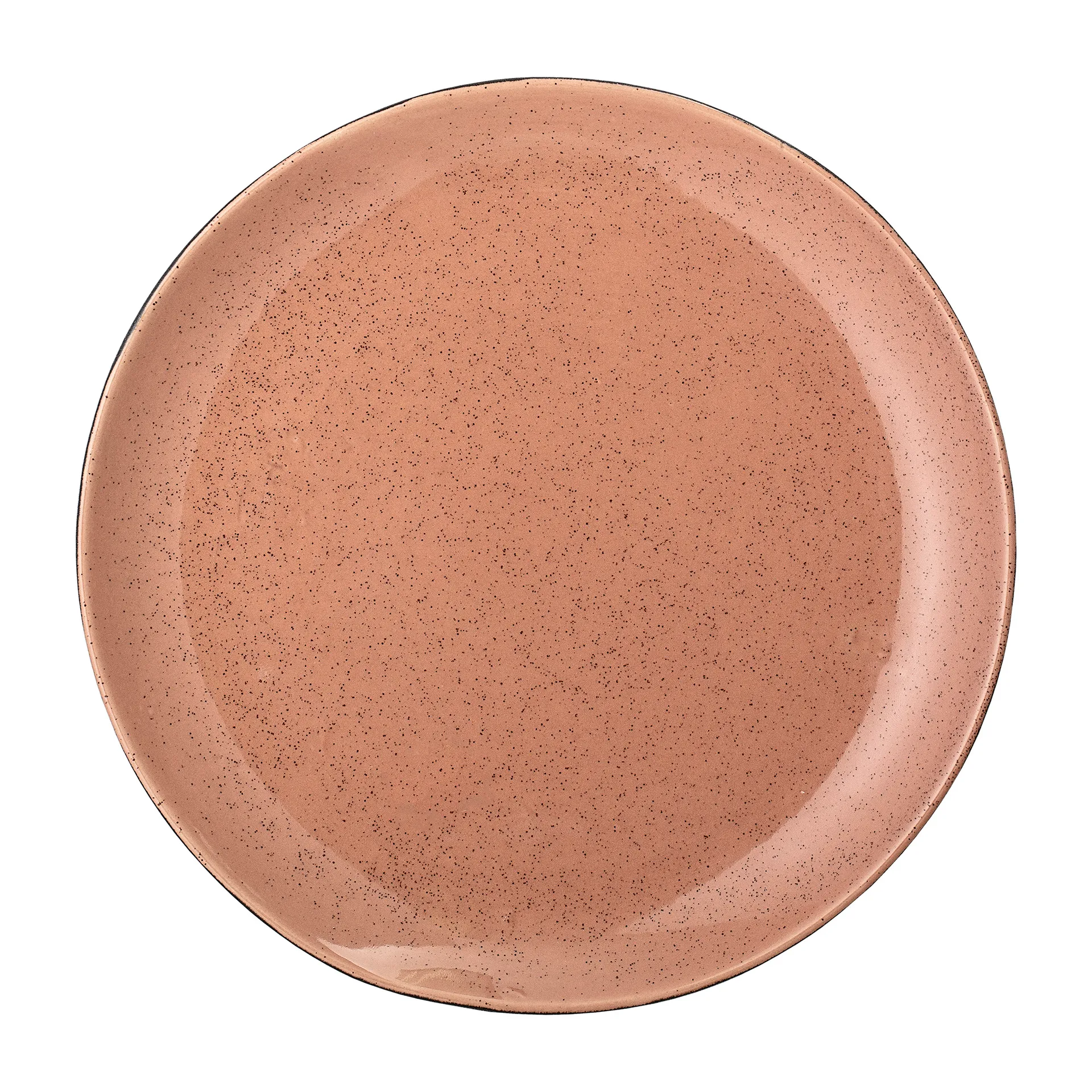Sienna bord Ø20,5 cm, Oranje-zwart Bloomingville