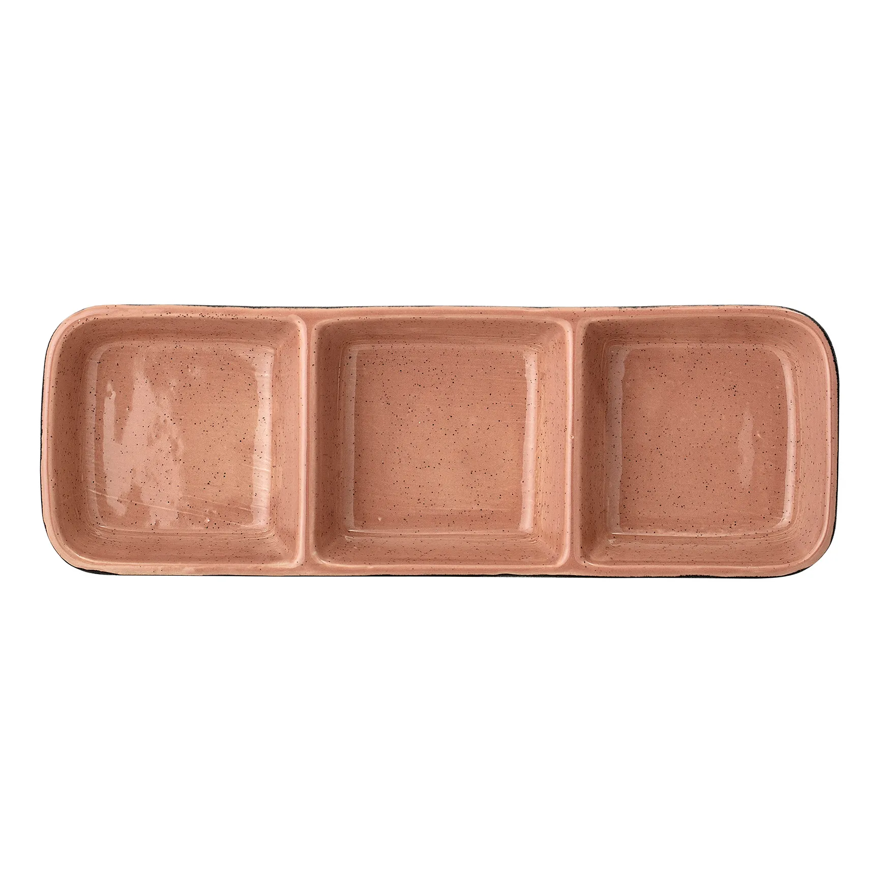 Sienna serveerkommen, Oranje-zwart Bloomingville