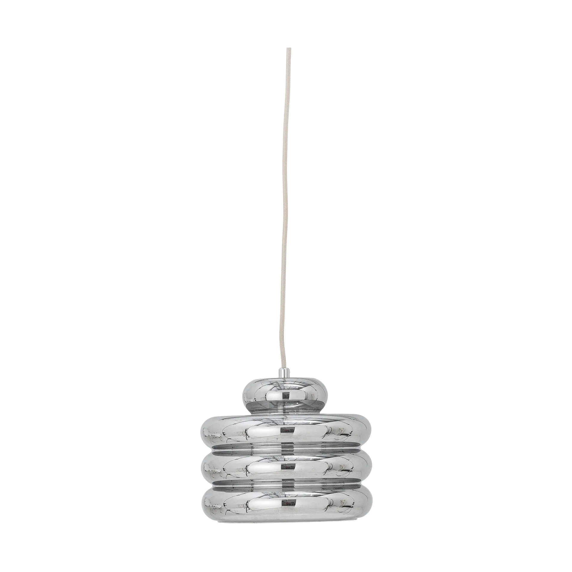 Spike hanglamp Ø24 cm, Zilverkleurig Bloomingville